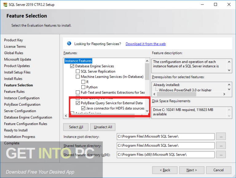 Getintopc Microsoft SQL Server