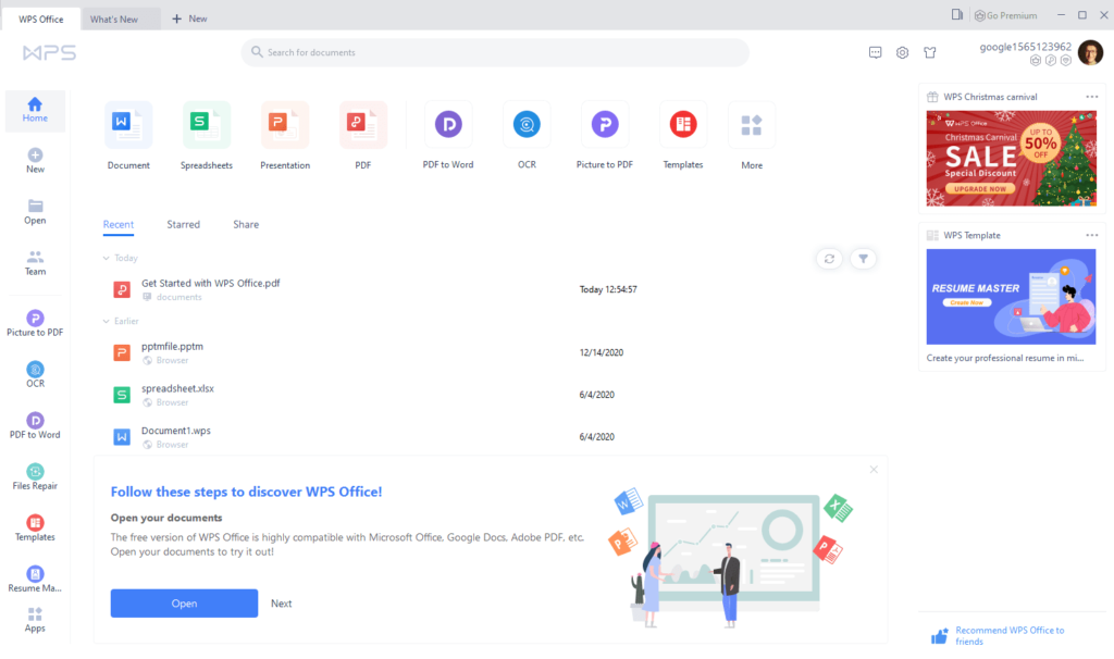 Getintopc WPS Office