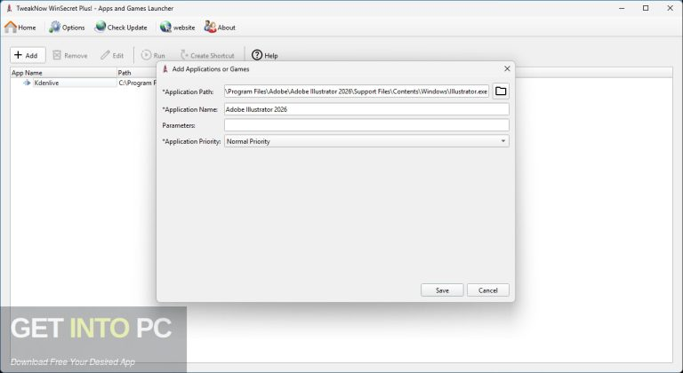 TweakNow WinSecret Plus 2026 GetIntoPC