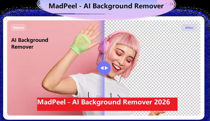 MadPeel - AI Background Remover GetIntoPC 