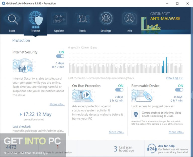 GridinSoft Anti-Malware 2026 GetIntoPC
