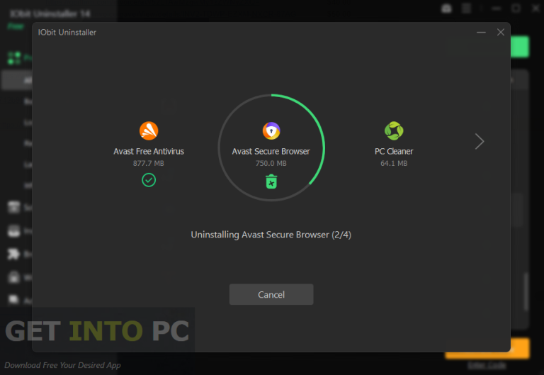 IObit Uninstaller Pro GetIntoPC 