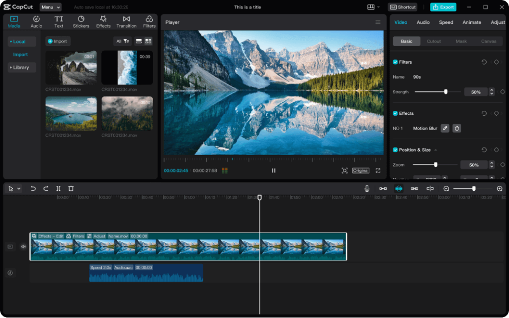 CapCut Free Download 2026 For Windows