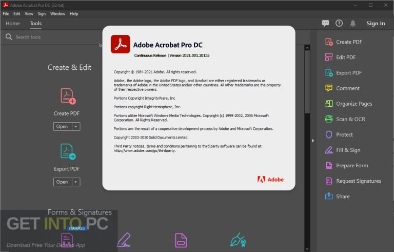 Adobe Acrobat Pro 2026 - GetIntoPC