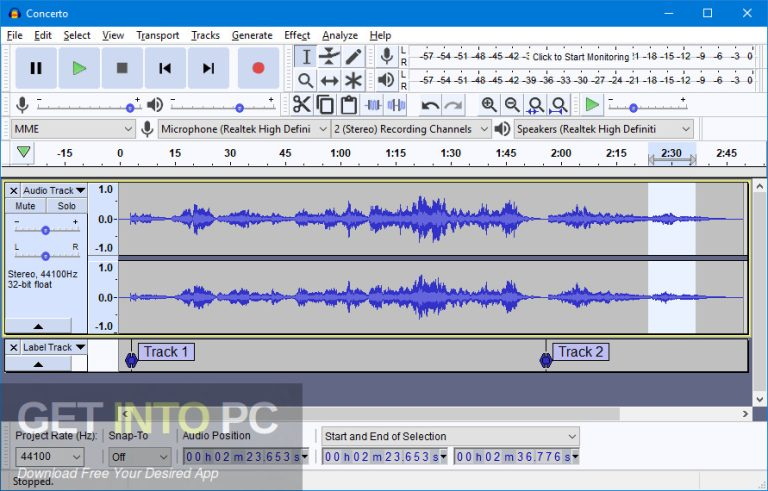Audacity 2026 - GetIntoPC